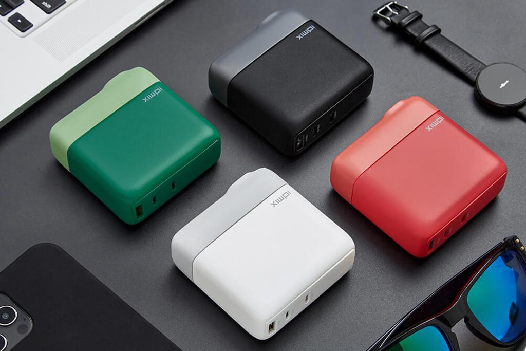 三口快充，出行無憂 IDMIX大麥140W氮化鎵充電器，商務(wù)差旅的智慧之選